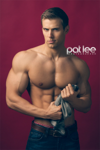 Handsome man by Pat Lee